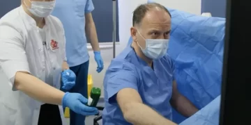 Prostate cancer biopsy at Karazanashvili Robotic Center