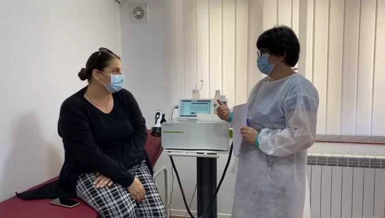 ударно-волновая терапия, пяточная шпора | фото